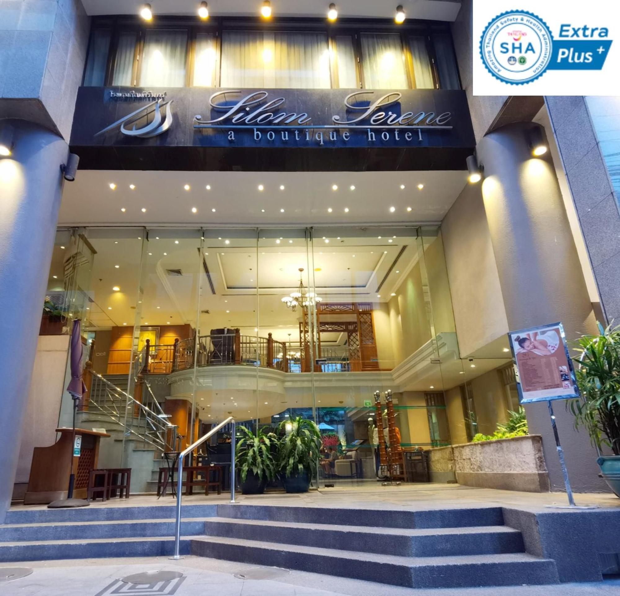 Silom Serene A Boutique Hotel - Sha Extra Plus Bangkok Zewnętrze zdjęcie